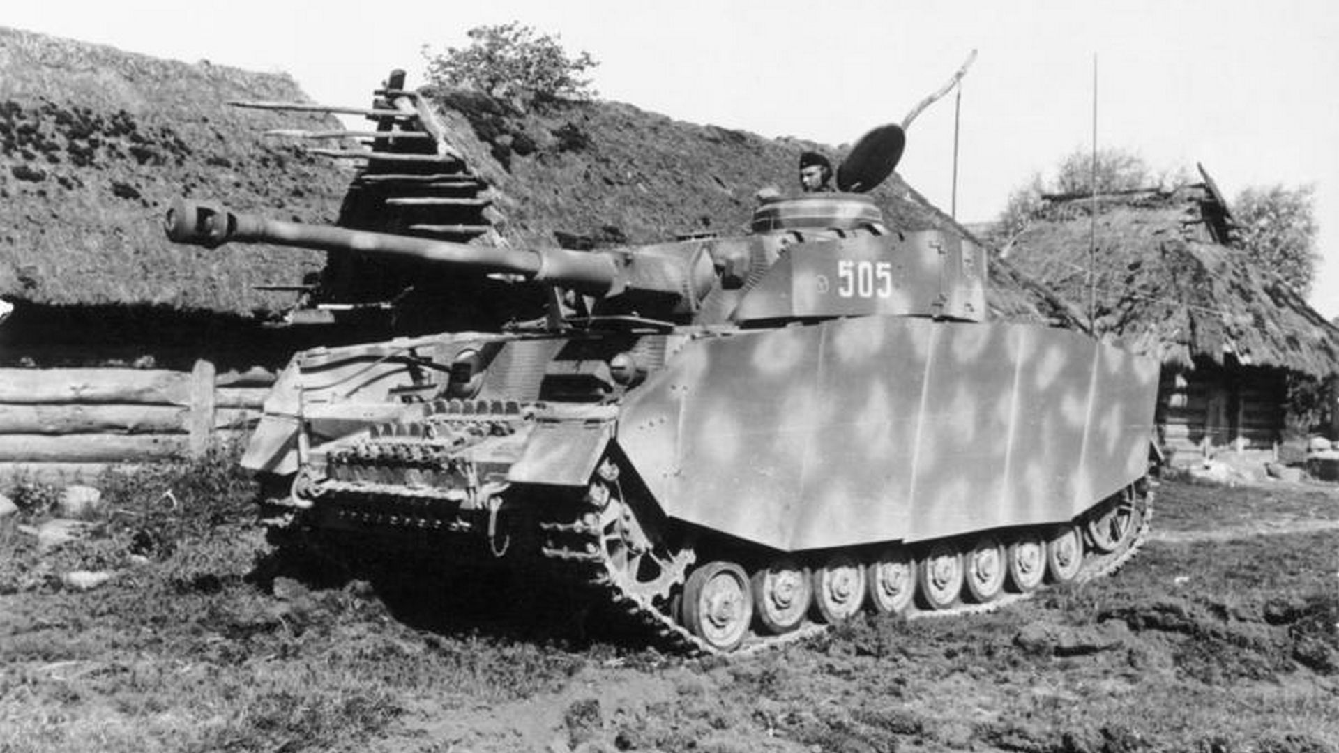 3RD REICH PZ4H Panzer IV of 12 SS Panzer Div