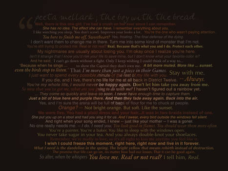 THG - Peeta Quotes Wallpaper