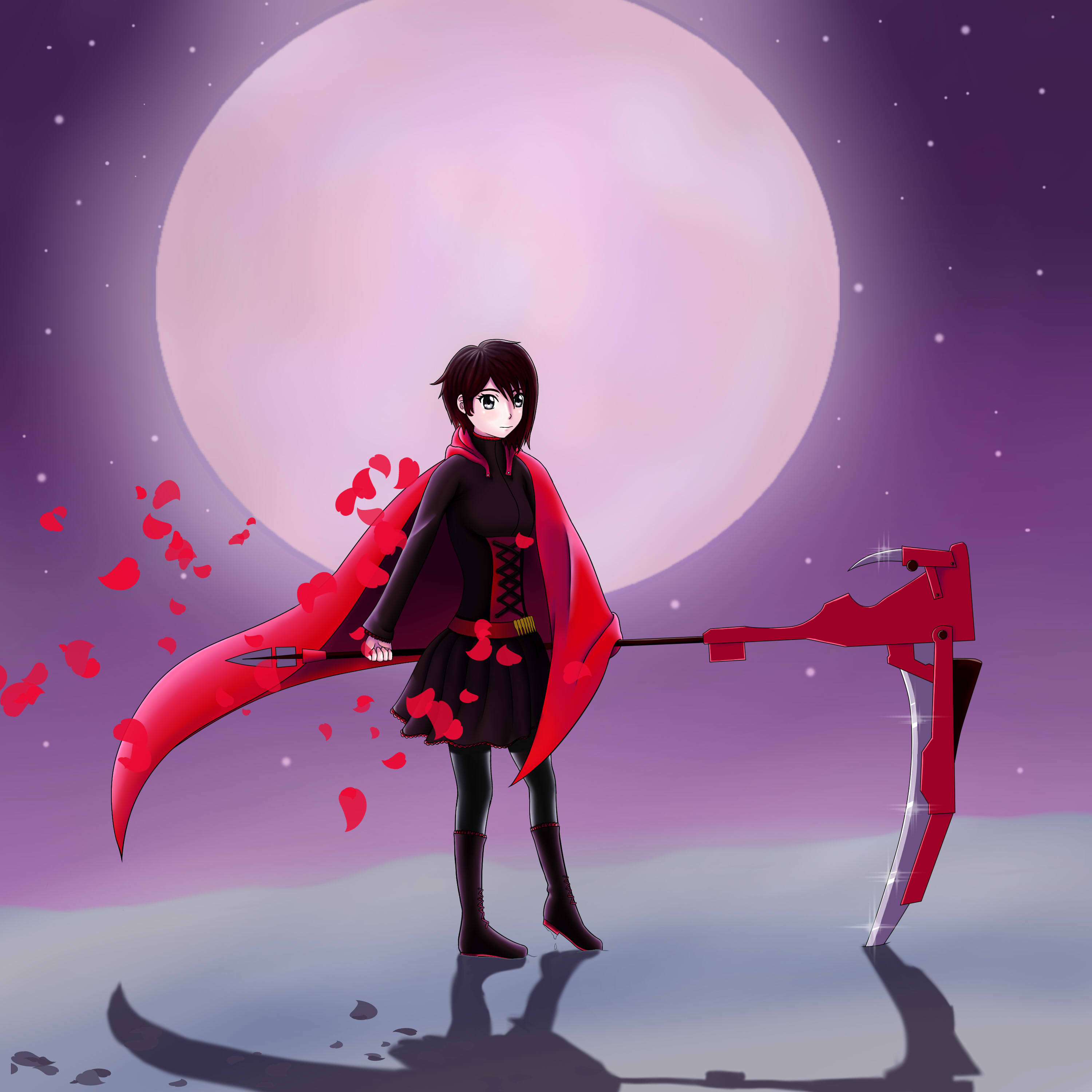 RWBY Ruby (Fanart) by LuBue on DeviantArt