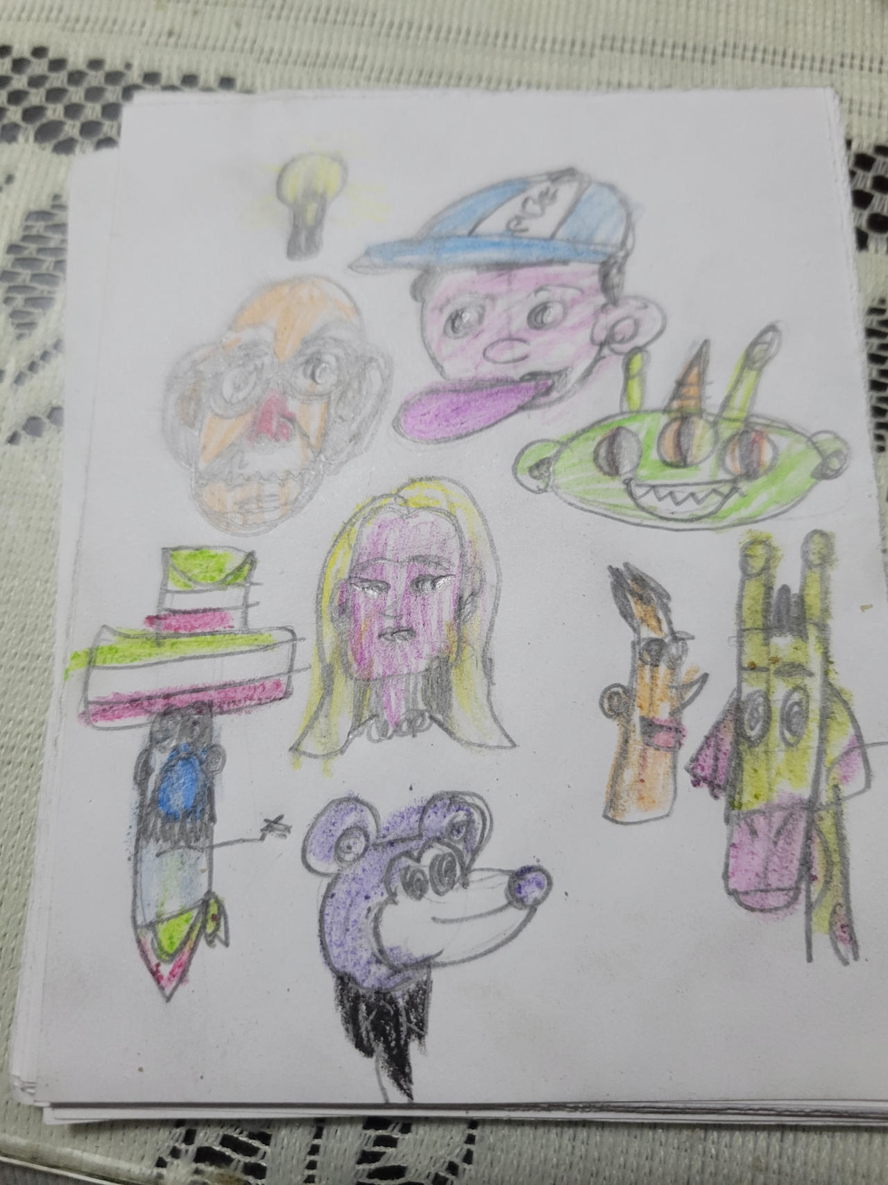 Random characters by ssolesus88 on DeviantArt