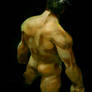 figure study in oil