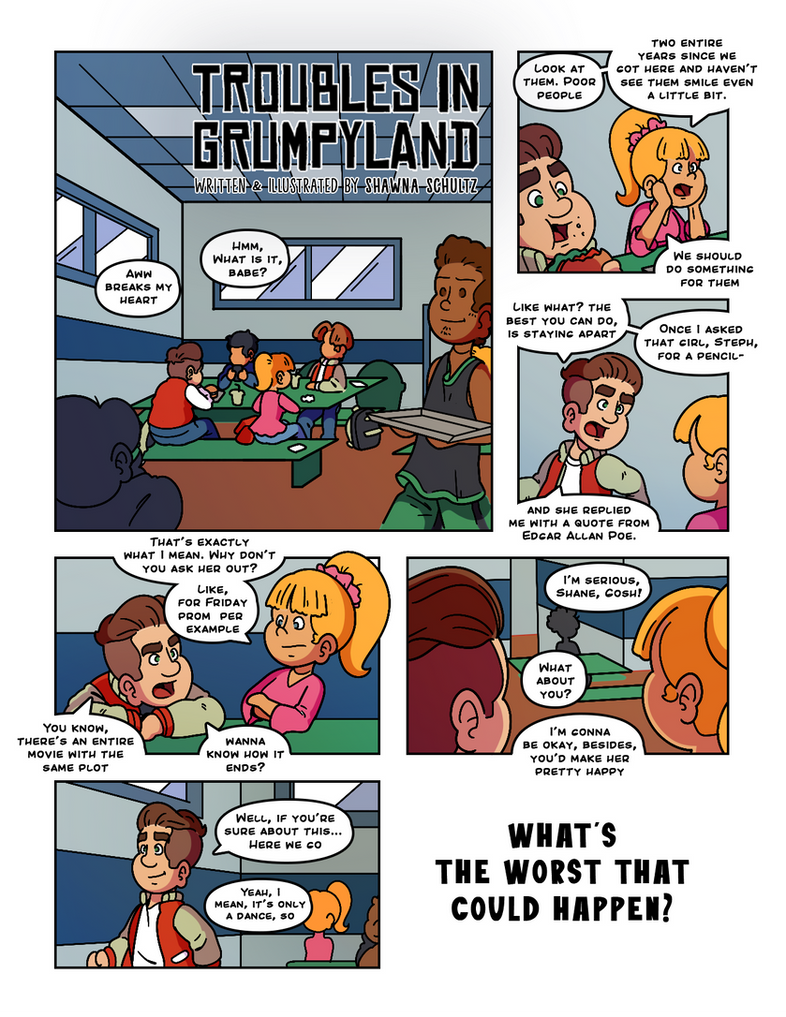 Troubles in Grumpyland Page 1 by ShwnaSchltz on DeviantArt