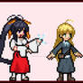 Highschool DxD Female Characters JUS Sprites