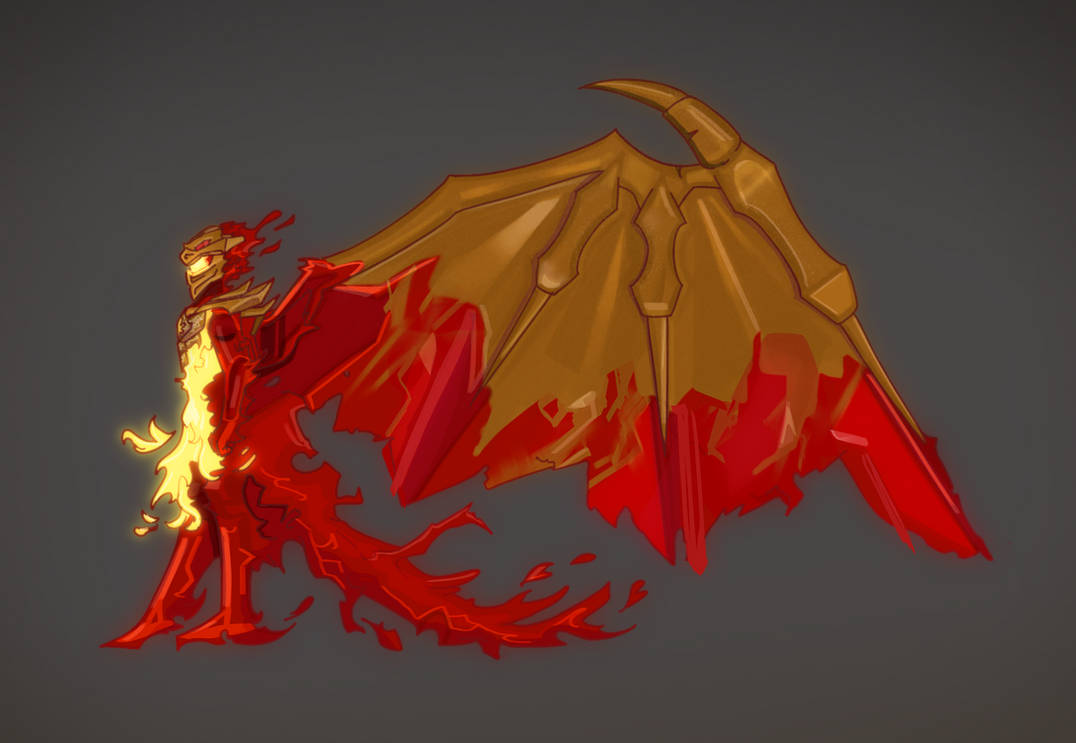 Fire Dragon Form by TheFedoraNinja on DeviantArt