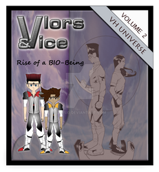 VLORsVICE Volume 2 Book Cover Design