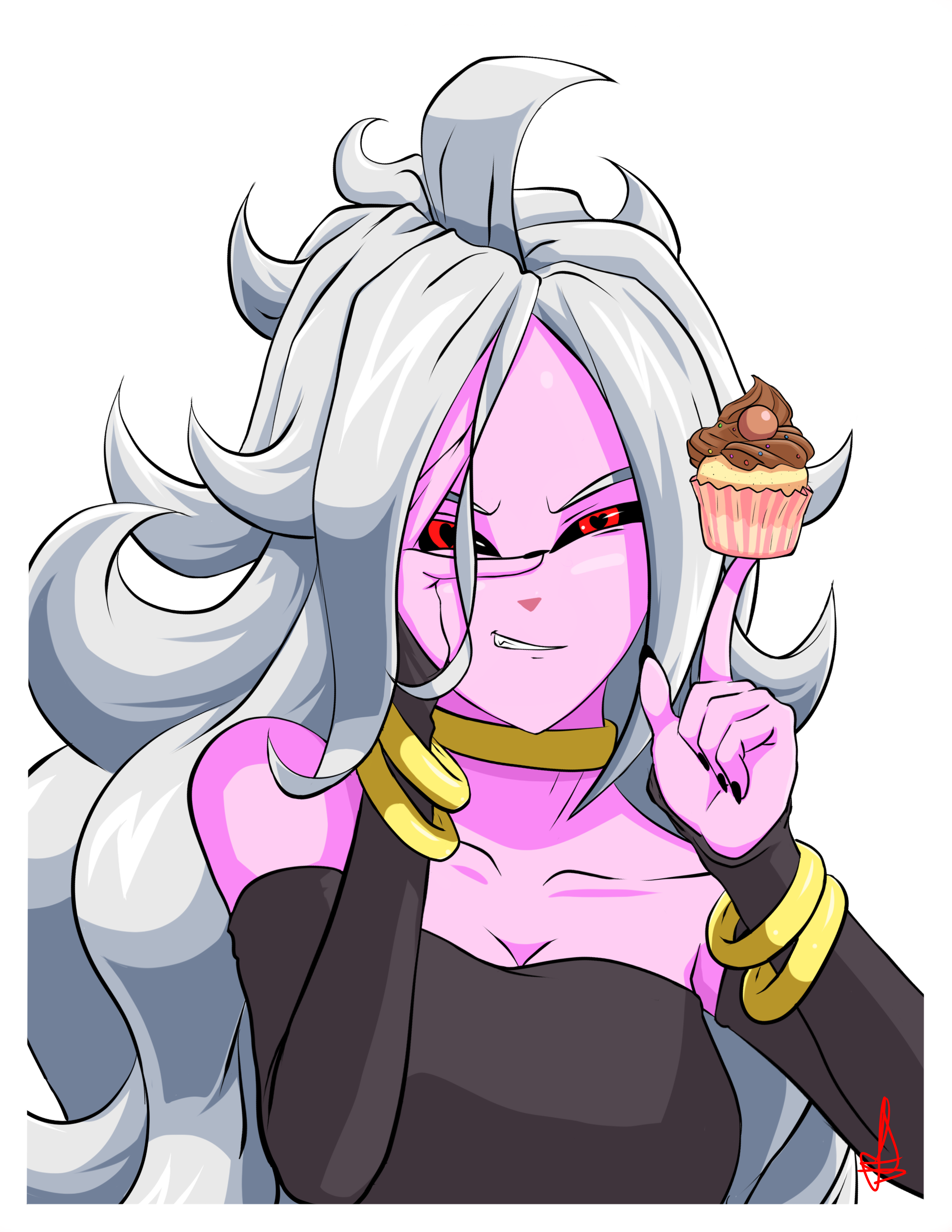 Android 21 Majin by JosephSchmidt on DeviantArt