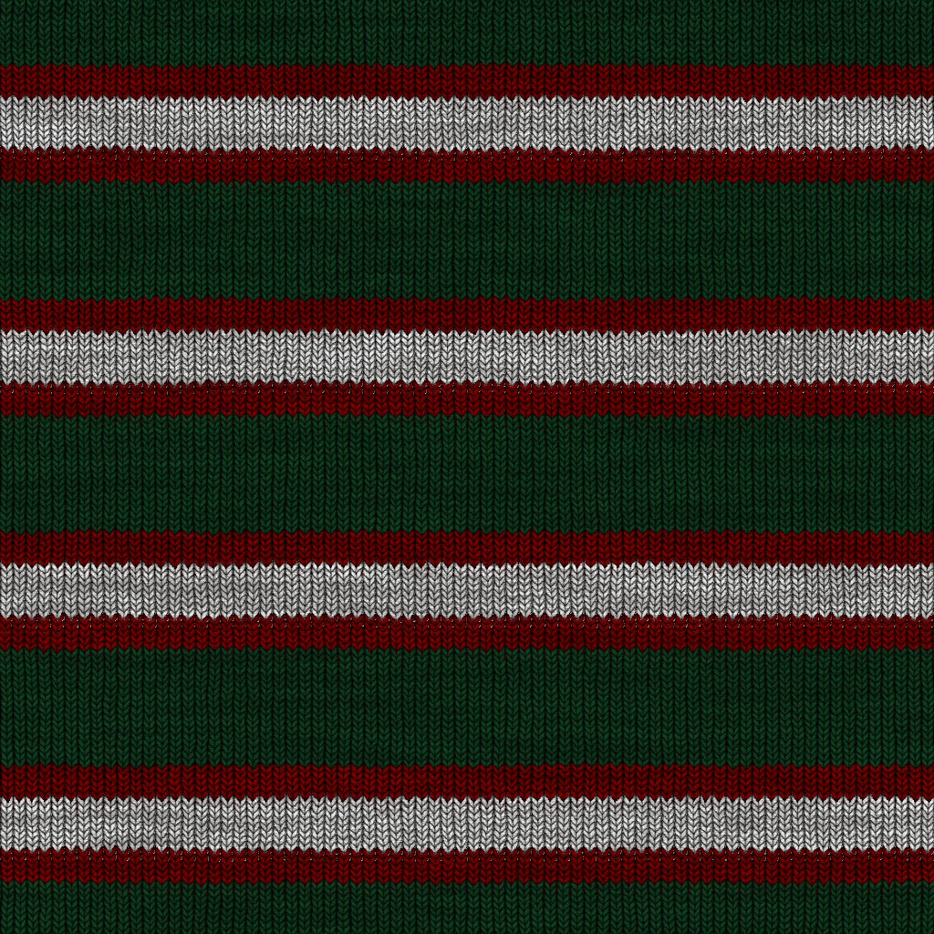 More Christmas Stripes