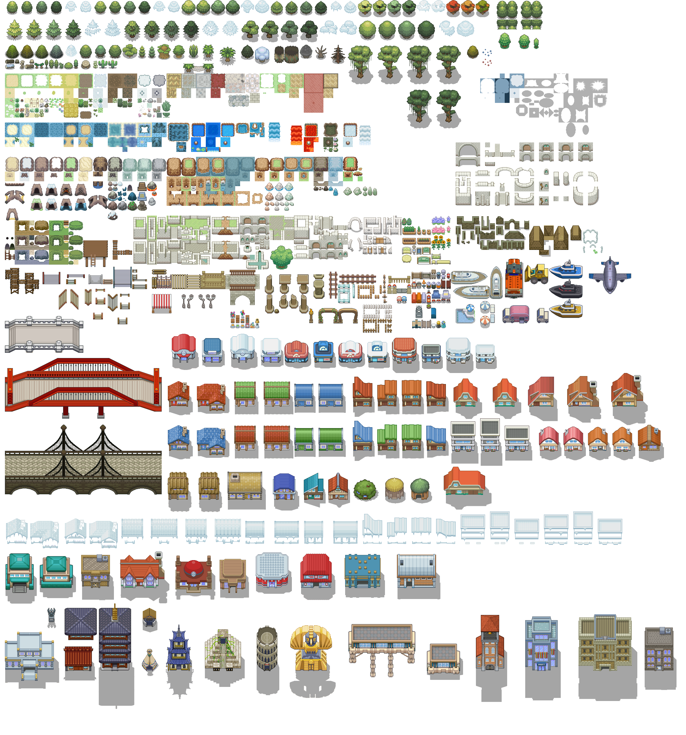 Pokemon Tileset From Public Tiles