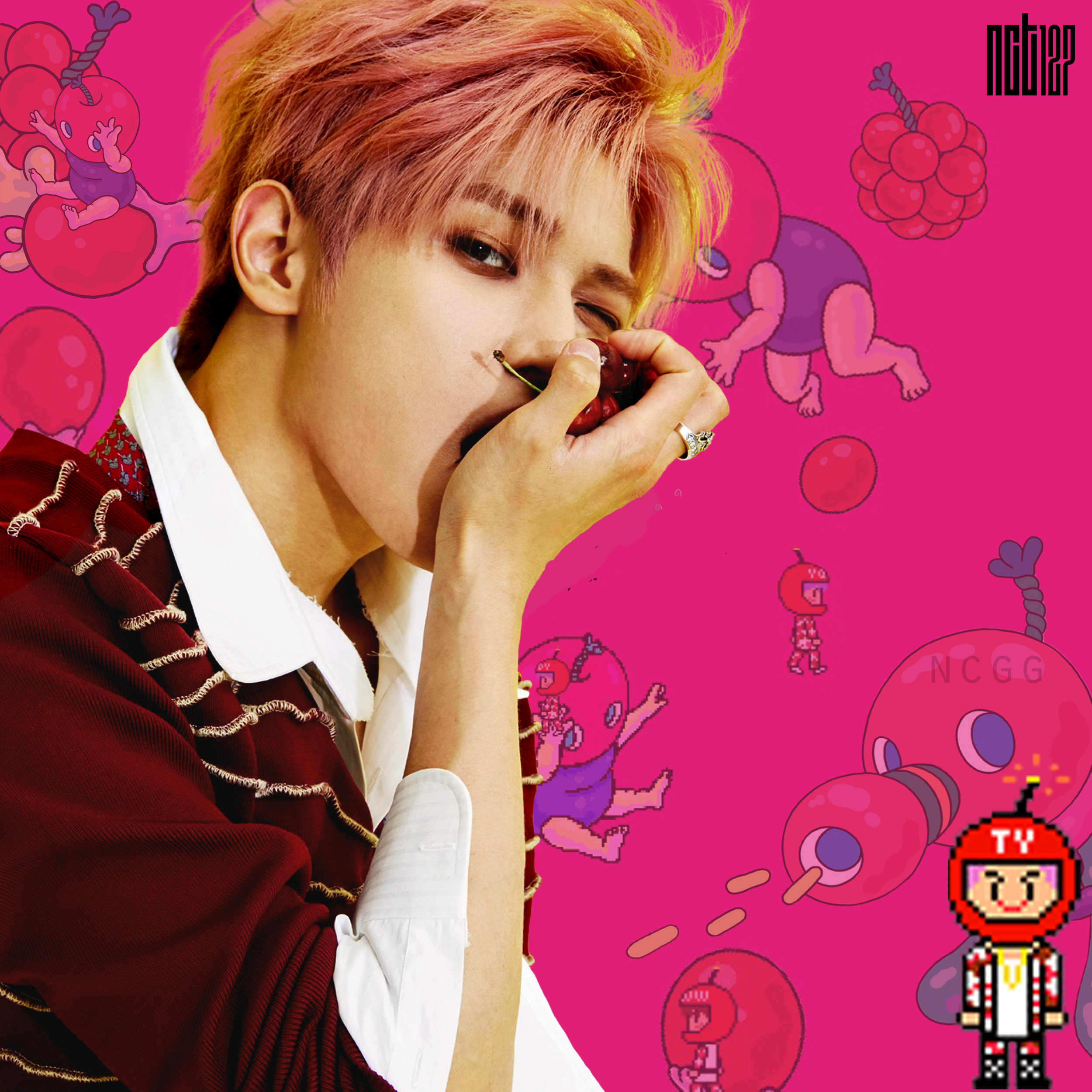 Nct 127 Cherry Bomb Taeyong Ver By Nekochangorogoro On Deviantart