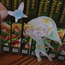 Toon Link and Fairy (Paper Chibi)