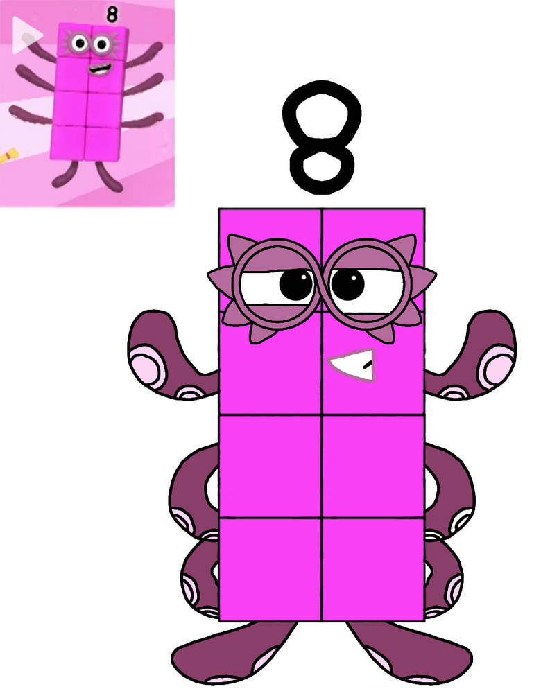Numberblocks 8 Fanart by Fanny5NumberblockFan on DeviantArt