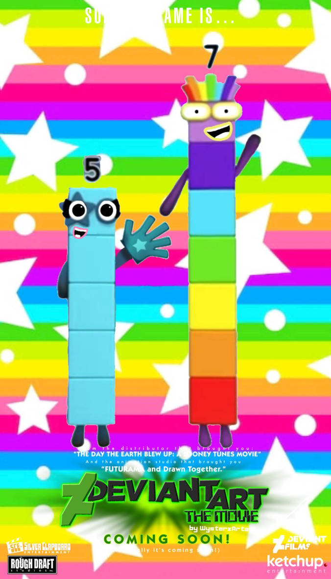Numberblocks 5 and 7 Deviantart Movie Poster by Fanny5NumberblockFan on ...
