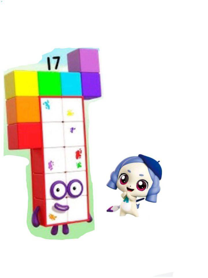 Numberblocks 17 Numberblocks 17 Likes Artping by Fanny5NumberblockFan on DeviantArt