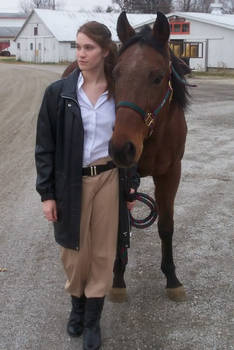 Lara y horse