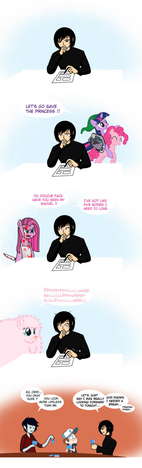 Pony Overworked Pony overload by Crydius on DeviantArt