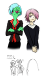 Crona and Dom's new get-up by Crydius