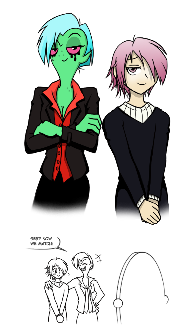 Crona and Dom's new get-up