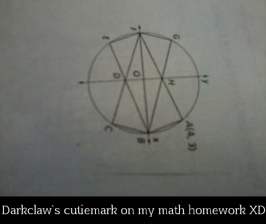 my homework it's cursed!! by DarkclawTimelord on DeviantArt