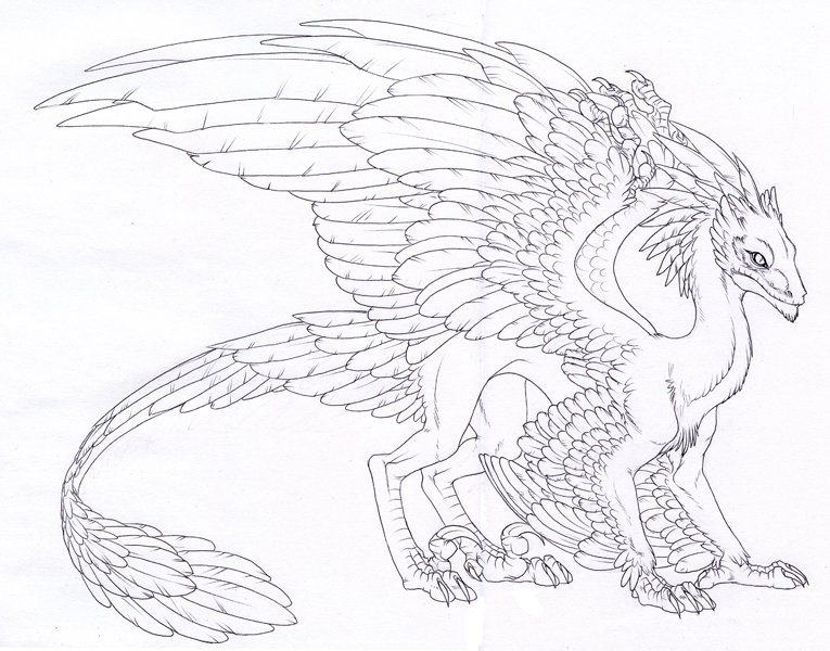 Feathered dragon