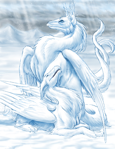 winter dragons