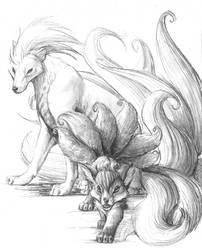 vulpix and ninetails