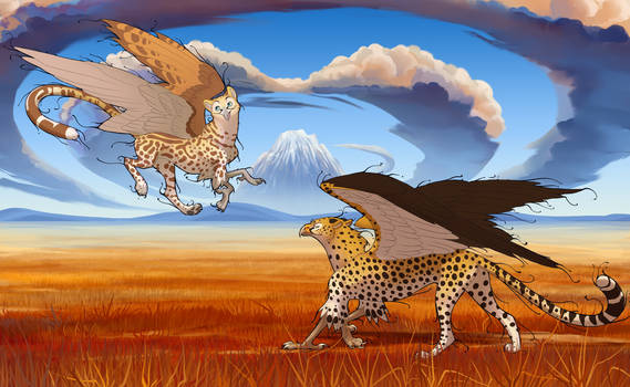 Cheetah griffins and Savannah Environment