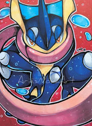 Greninja Portrait