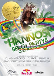 Hannos Beach Fest V Flyer