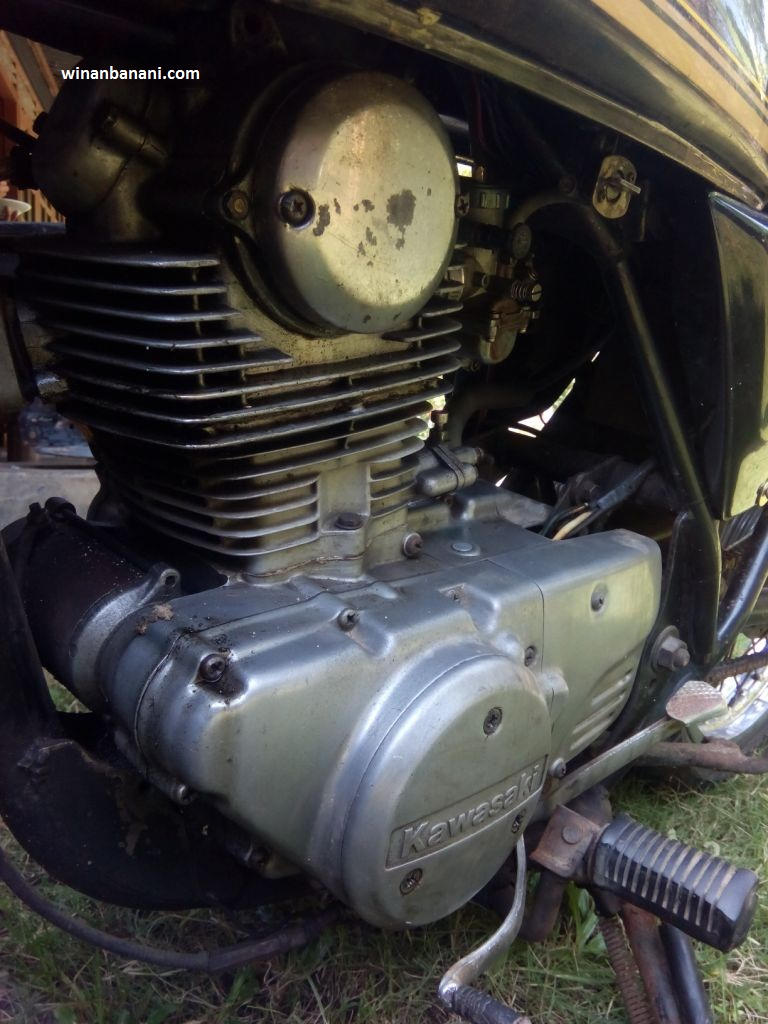 Kawasaki KZ200 engine by Winan on DeviantArt