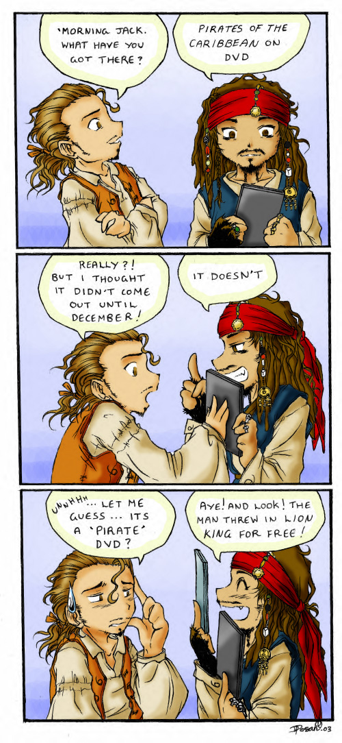 Piracy by darkpersian in color