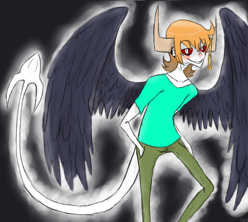 Flying Demon by Wolf-Guy-Liam on DeviantArt