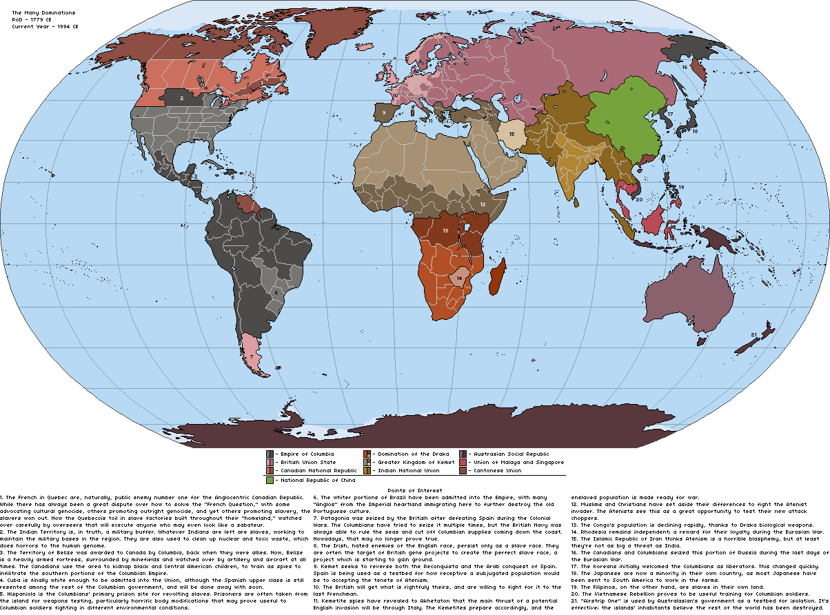 The Many Dominations