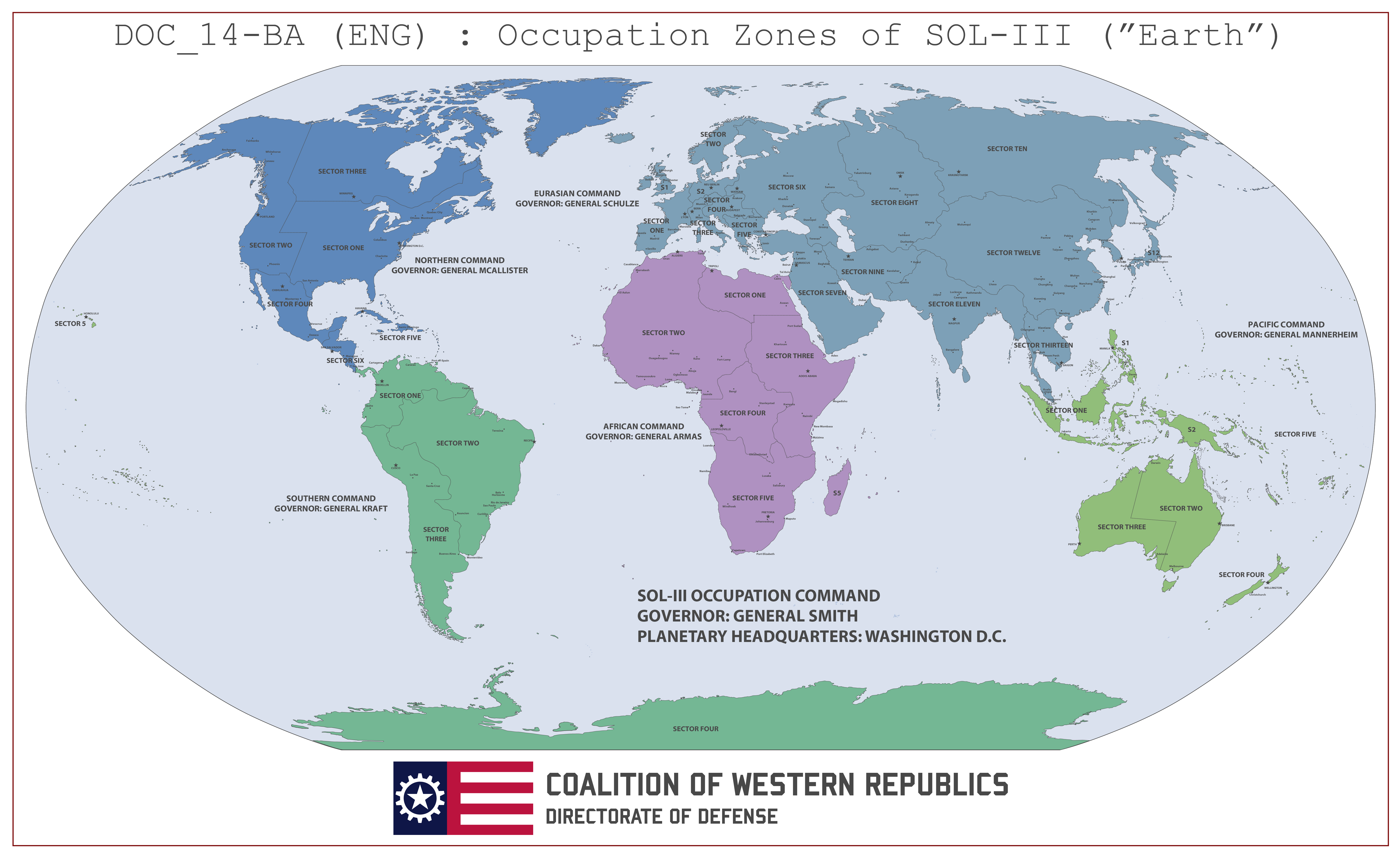 Coalition-Occupied Earth [COMMISSION]