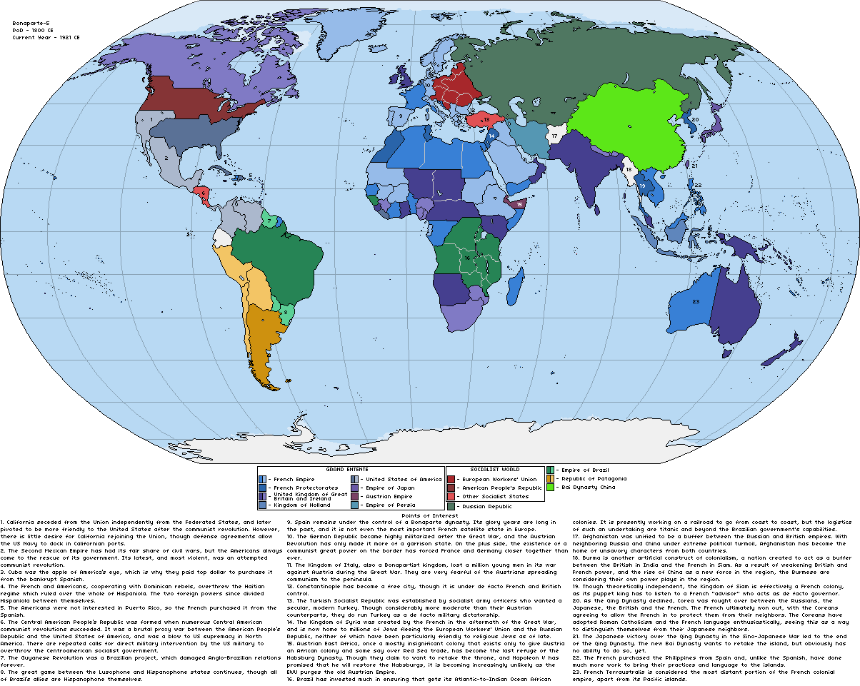 Altered World Map Alternate History Maps on MapsAndFlags - DeviantArt