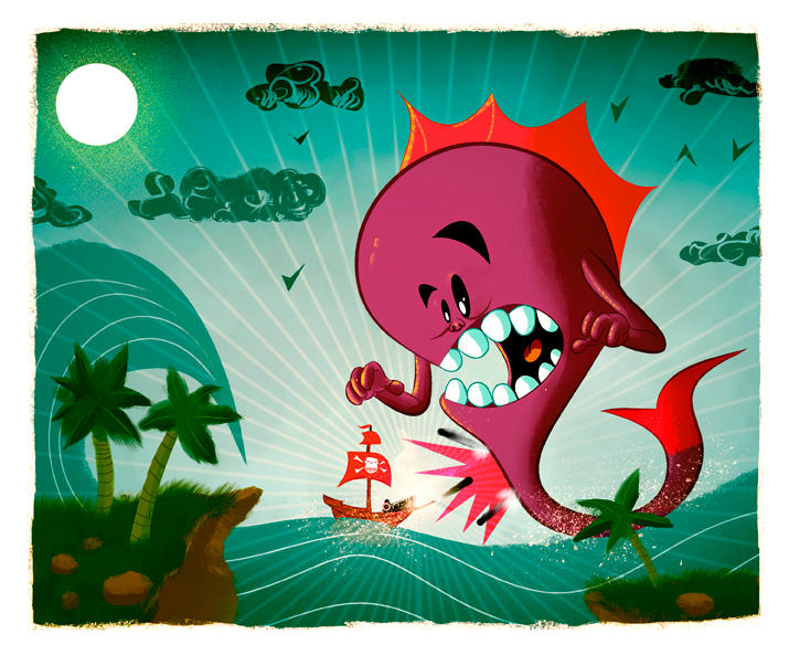 monster at sea by mikeorion22 on DeviantArt