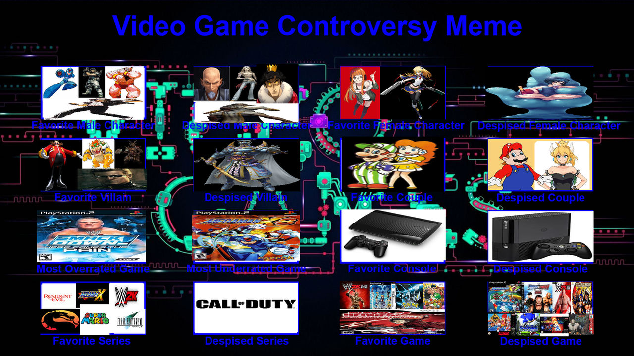 Create Your Own Video Game Meme by WOLFBLADE111 on DeviantArt