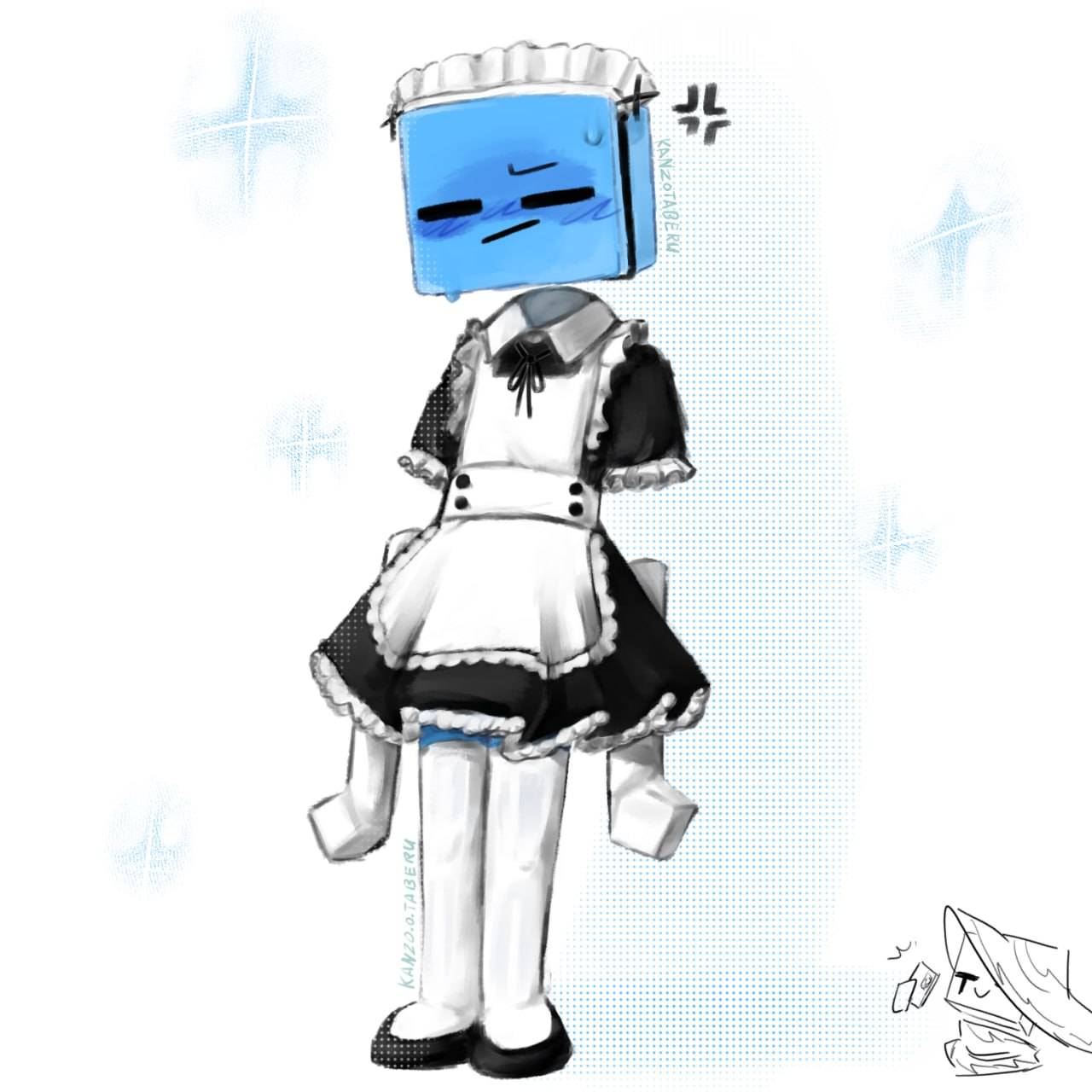 cubical at your service by kanzotaberu on DeviantArt