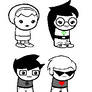 Homestuck kids as a Child