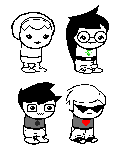 Homestuck kids as a Child