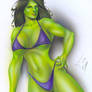 She-Hulk aerography 2