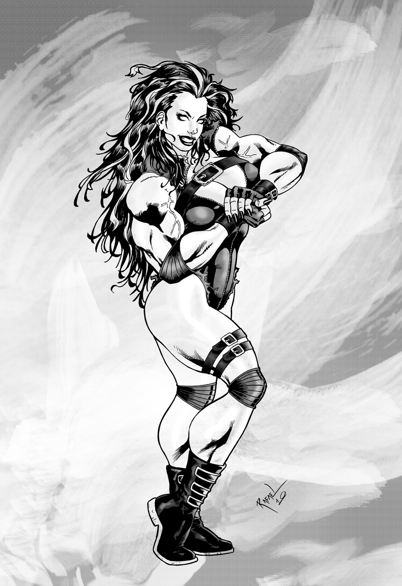 Red-SheHulk version gray