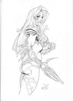 Witchblade comission