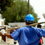 Unemployed protester in Labor day in Bahrain