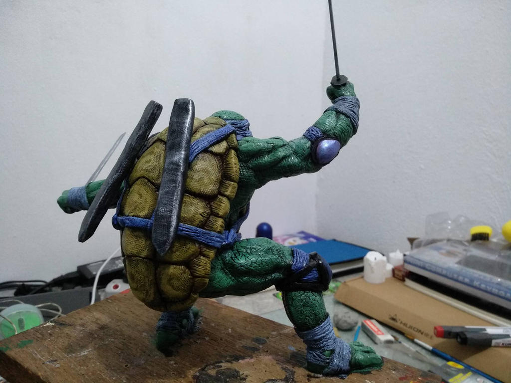 Leonardo Shell Design leonardo shell sculpture by BudzWizeR on DeviantArt