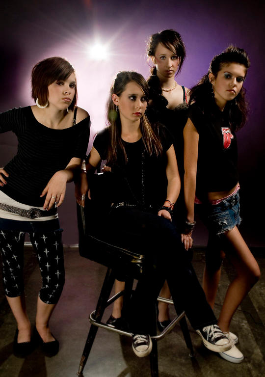 Punk Rock Girl Band By Katphoto On Deviantart