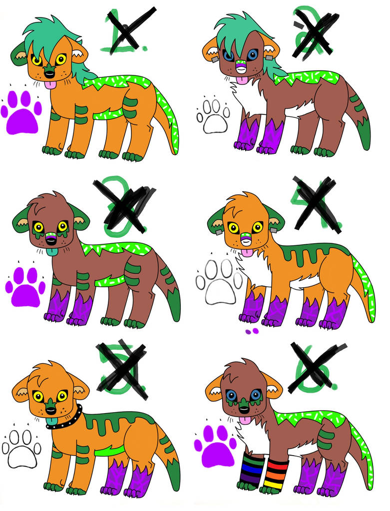 Midori+Purplefire Pups+closed+ by sexykyo on DeviantArt