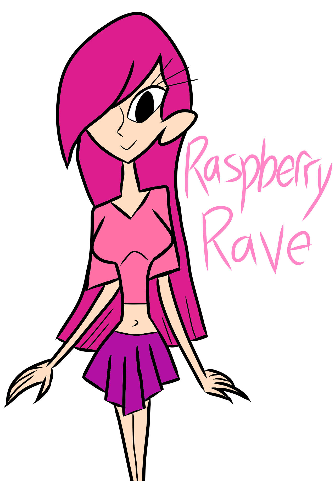 Raspberry Bizarre Raspberry Rave by KrazeeKartoonz on DeviantArt