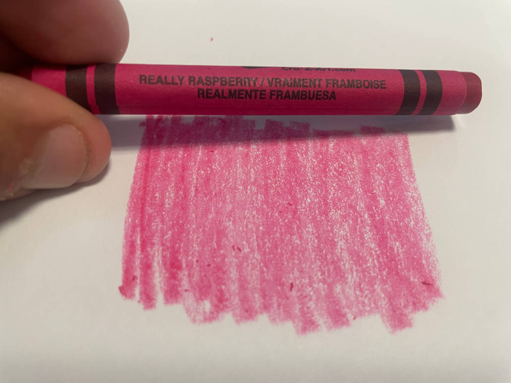 Cra-Z-Art Crayon: Really Raspberry by KrazeeKartoonz on DeviantArt