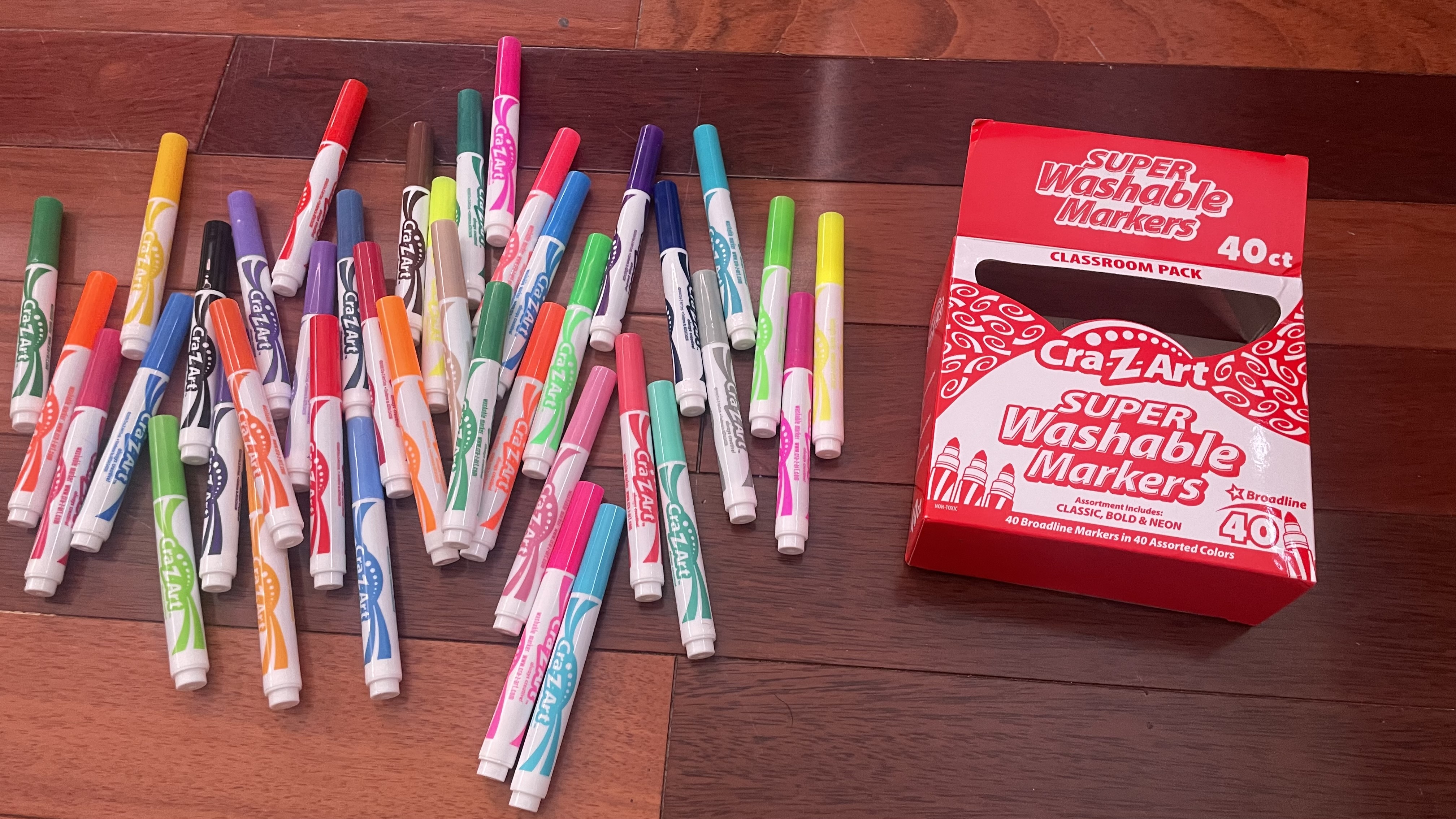 Cra-Z-Art Washable Neon Markers