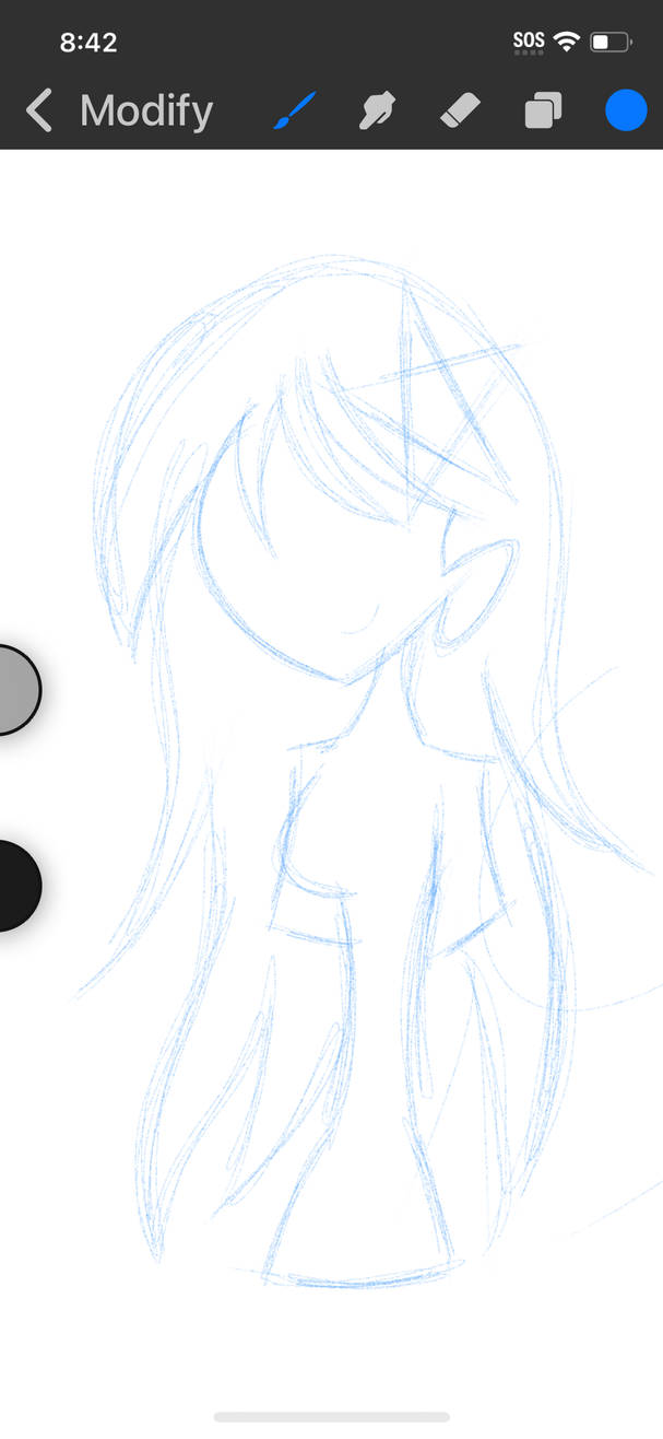 Sketching on Procreate by KrazeeKartoonz on DeviantArt